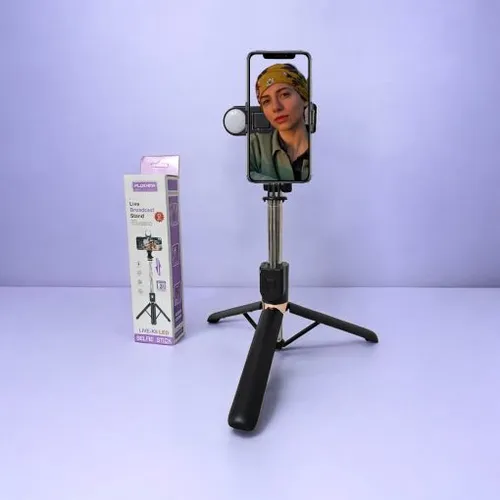 plokama live-k8 led selfie stick