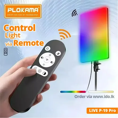 Plokama Live-P19 Pro RGB LED Light Panel
