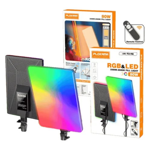 Plokama LIVE-P24 Pro RGB Panel Fill Light