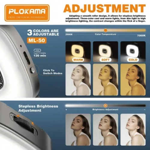 Plokama ML-50 Magnetic Fill Light