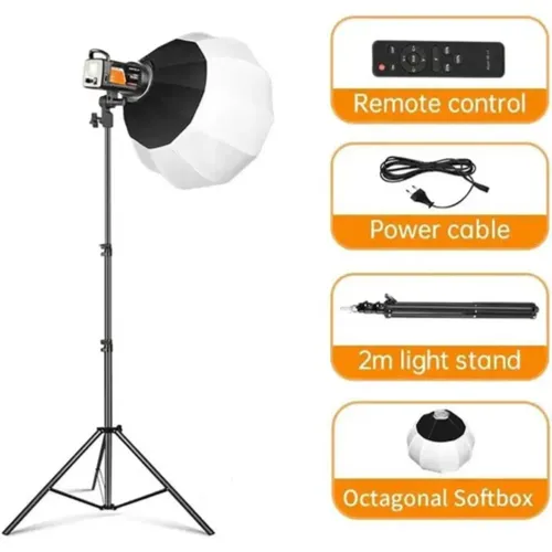Plokama PK-400S Balloon Flash Light with Tripod