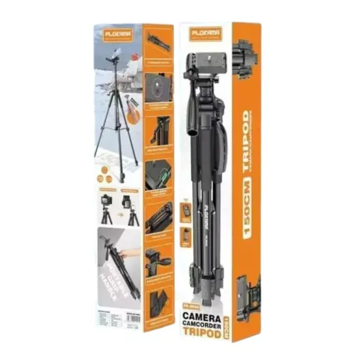 PLOKAMA PK-9930 Tripod – 150cm Professional Stand for Cameras & Camcorders, Mobile Phones