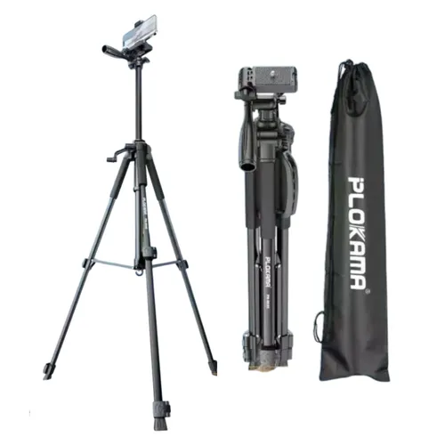 PLOKAMA PK-9990 Tripod – 180cm Professional Stand for Cameras & Camcorders, Mobile Phones