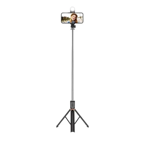 PLOKAMA Selfie Stick Live-K9 LED Wireless Tripod