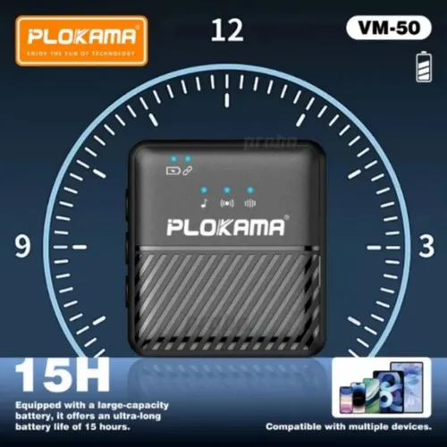 Plokama VM-50 Wireless Lavalier Microphone