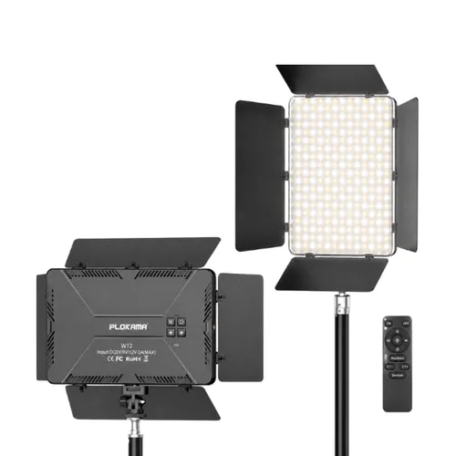 Plokama W12 Rechargeable LED Fill Light