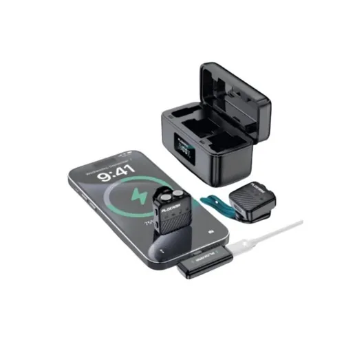 Plokama WM-80 Remote Lavalier Microphone & Handheld Stick