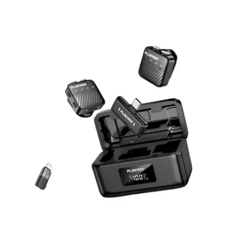Plokama WM-80 Remote Lavalier Microphone & Handheld Stick