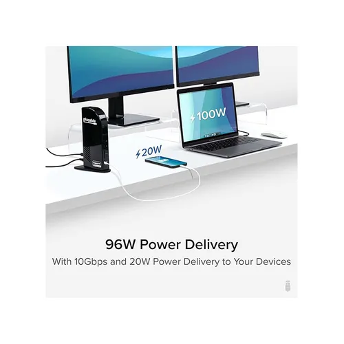 Plugable UD-ULTC4K-EU 13 in 1 USB-C Triple Display Docking Station