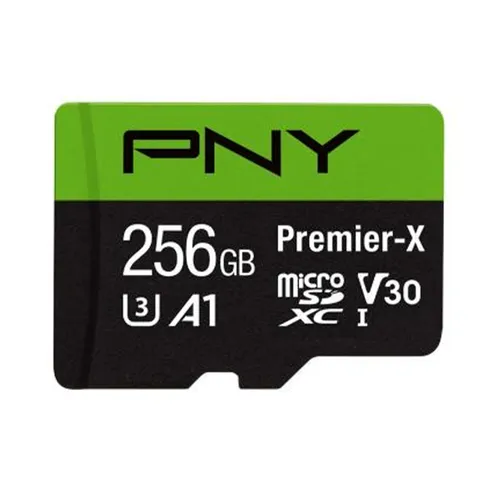 PNY 256GB Elite X 10 U3 V30 micro SDXC Flash Memory Card