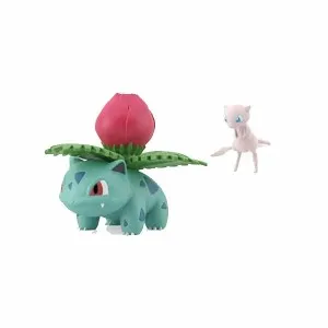 Pokemon Scale World – Kanto Region Mew & Ivysaur Figure Set
