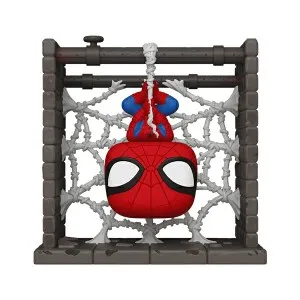 Pop! Deluxe Marvel: Spider-Man (Hanging from Web)
