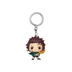 Pop! Keychain Demon Slayer: Tanjiro Kamado (Sun Breathing)