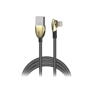 Porodo 1.2M Zinc Alloy Gaming Lightning Cable
