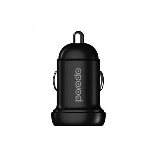 Porodo 2.4A Dual Port Mini Car Charger