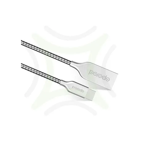 Porodo 2.4A Elastic Metal Shell Type-C Cable