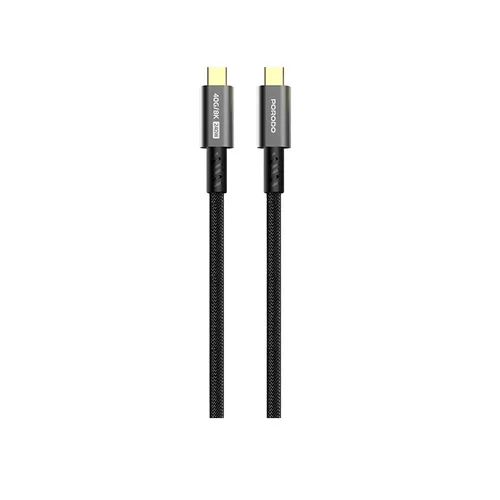 Porodo 40Gbps 8K 60hz USB4 1.8M Braided Thunderbolt USB-C Cable