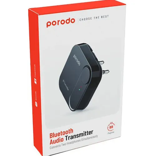 Porodo Dual 3.5mm Wireless Bluetooth Audio Transmitter