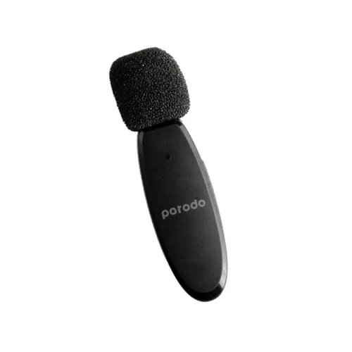 Porodo Dual Connector Lavalier Microphone Dual Mic