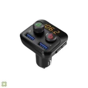 Porodo FM Transmitter With Dual Output Car Charger