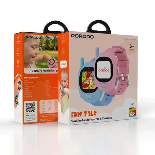 Porodo Fun Talk Walkie-Talkie Watch