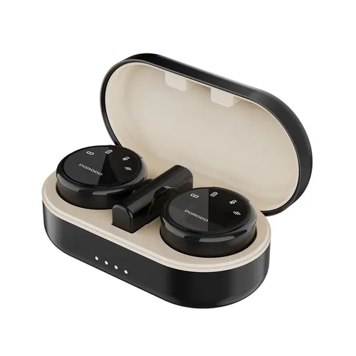 Porodo Lavalier Microphones Type-C Connector With Lightning Adapter