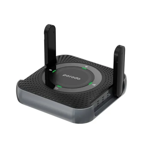 Porodo Portable CPE MiFi 3G/4G 4000mAh Wireless Router