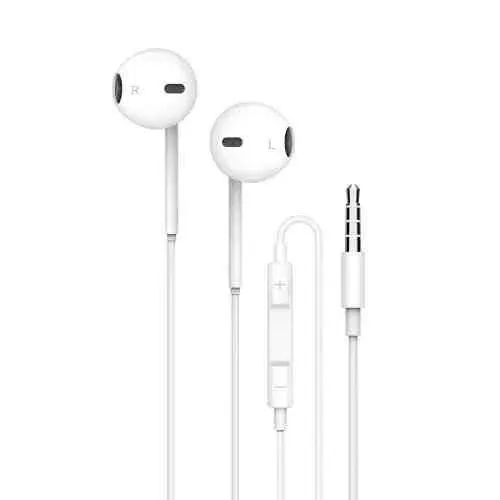 Porodo Soundtec Stereo Earphones 3.5MM with High-Clarify Mic