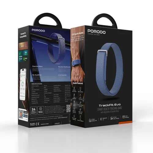 Porodo TrackFit Evo Smart Health Tracking Band