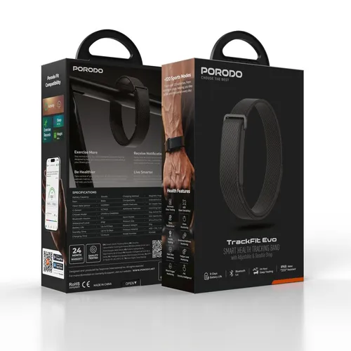 Porodo TrackFit Evo Smart Health Tracking Band