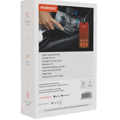 Porodo Wired to Wireless Bluetooth Audio Transmitter