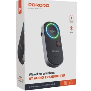 Porodo Wired to Wireless Bluetooth Audio Transmitter