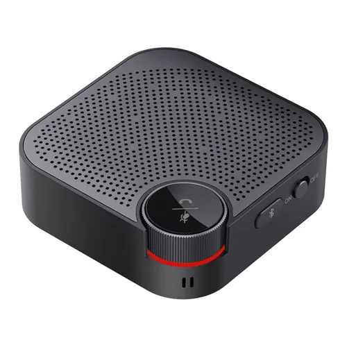 Porodo Wireless Bluetooth Conference Speaker with 3M Distance Omni-Directional Audio Pickup