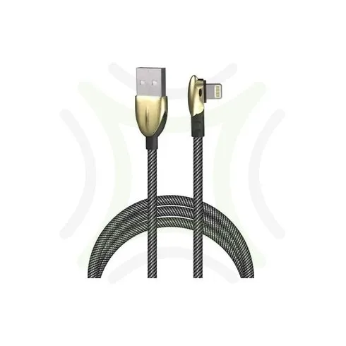 Porodo Zinc Alloy High-Density Braided Gaming Lightning Cable