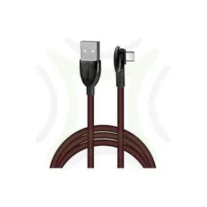 Porodo Zinc Alloy High-Density Braided Gaming Type-C Cable