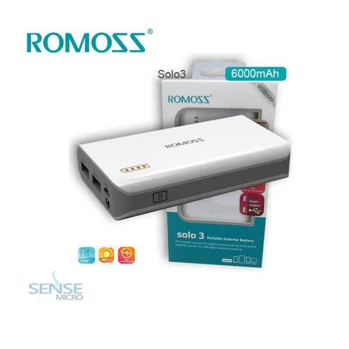 POWER BANK - ROMOSS SOLO3 PH30-406 6000MAH