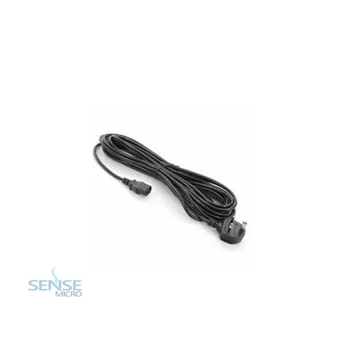POWER CABLE 10M  FUSED BLACK(BRITISH)