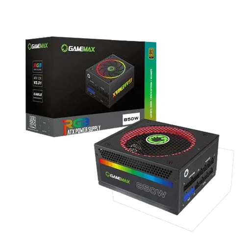 POWER SUPPLY - GAMEMAX RGB-850