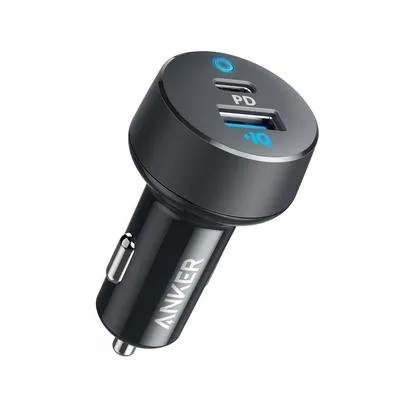 POWERDRIVE CLASSIC PD 2 WITH C TO LIGHTNING CABLE BLACK Car Charger