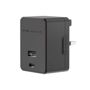 Powerology 30W Ultra-Quick PD + QC Dual Port Charger