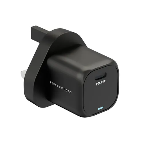 Powerology 33W PD GaN USB-C Fast Charger
