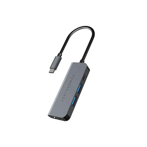 Powerology 4-in-1 USB-C Hub