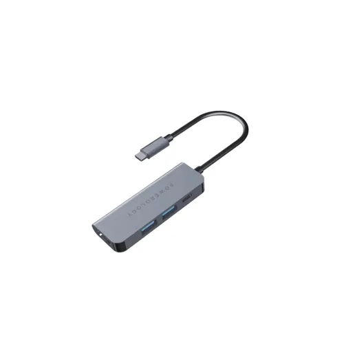 Powerology 4 in 1 USB-C Hub with HDMI and USB 3.0