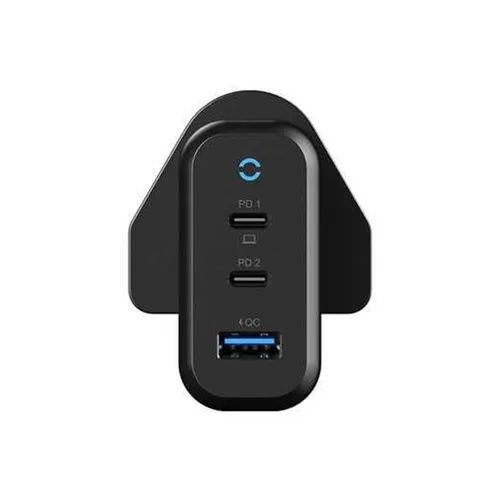 Powerology Compact 65W 3-Output GaN Charger