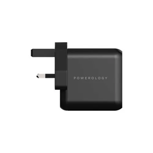 Powerology Compact 65W 3-Output GaN Charger