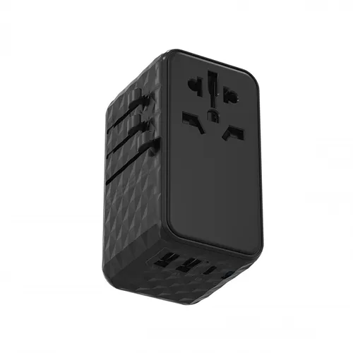 Powerology P140WPDBK 140W Universal Type-C Adapter