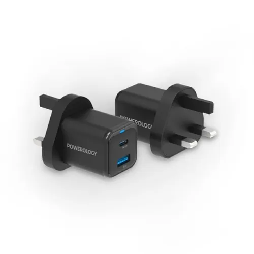 Powerology Super Compact PD 35W C-IP Quick Charger - PWCUQC021