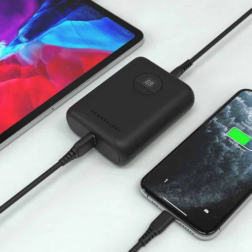 Powerology Ultra Compact 10000mAh Fast Charging Power Bank