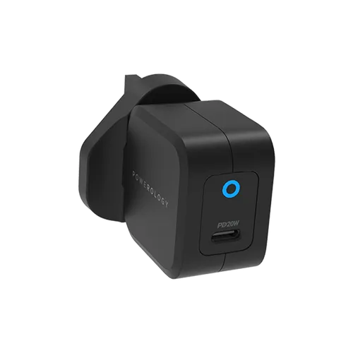 Powerology Ultra Compact 20W PD GaN Charger