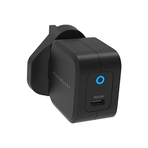 Powerology Ultra Compact 20W PD GaN Charger
